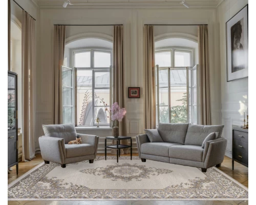 Ковер Kardelen Essa 27236A cream/blue Ковер Kardelen Essa 27236A cream/blue