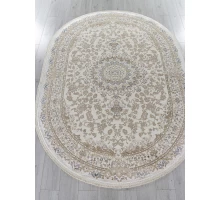Ковер Kardelen Essa 27239A cream/blue Овал
