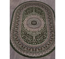Ковер Merinos Gavana D504 green Овал
