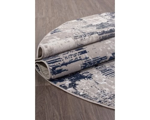 Ковер Merinos Richi 8673 gray-blue Овал