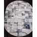 Ковер Merinos Richi 8673 gray-blue Овал