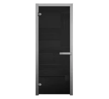 Дверь стекло Бронза 170х70 (6мм, 2 петли 716 GB) (ХВОЯ) НОВАЯ