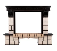 RealFlame Портал каминный из МДФ Stone 26 AO античный дуб, МДФ, классический стиль