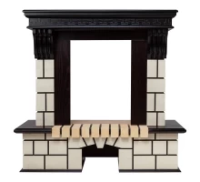 RealFlame Портал каминный из МДФ Stone под очаги (Majestic, Fobos, Eugene, 3D Olympic) AO античный дуб