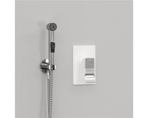 A010656 White Встраиваемый комплект для биде со шлангом 100 см A010656 White Встраиваемый комплект для биде со шлангом 100 см