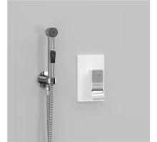 A010657 White Встраиваемый комплект для биде со шлангом 120 см