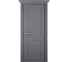 Дверь Belwooddoors Межкомнатная дверь Alta глухая Эмаль графит