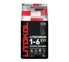 LITOCHROM 1-6 EVO LE.130 Серый 2kg,Al.bag Litokol