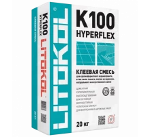 HYPERFLEX K100 клеевая смесь серая 20kg Litokol